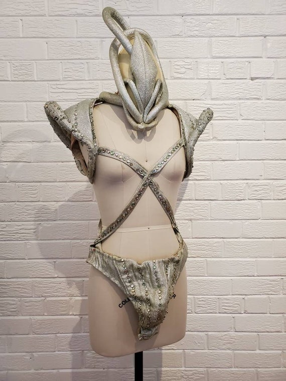 Sexy Sci-Fi Vintage Boylesque Costume • Alien Caba
