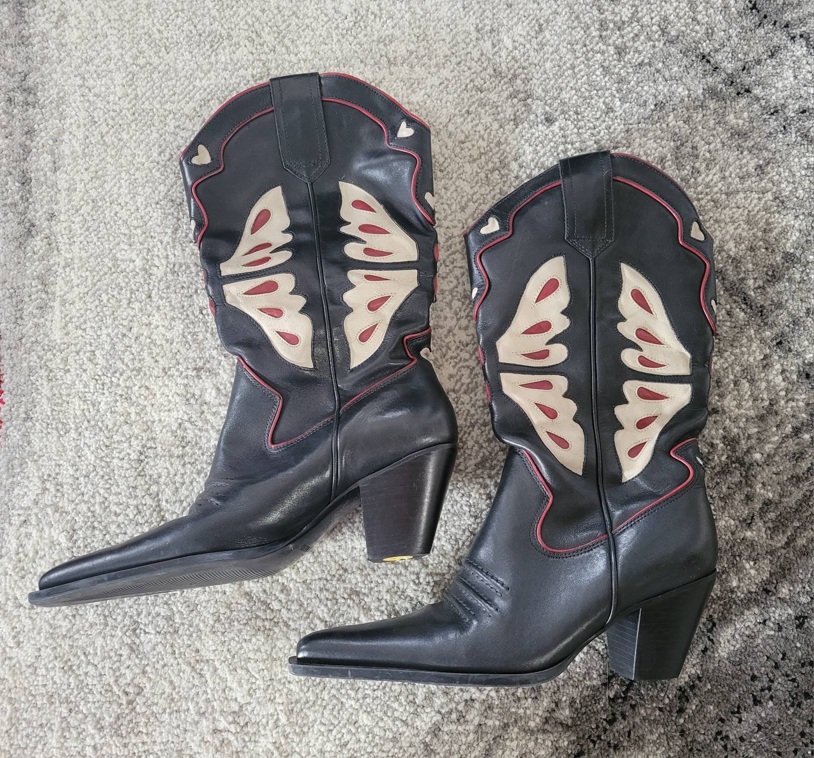 Nine west 2025 cowboy boots