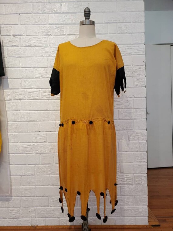 Vintage Halloween Dress • Antique Jester Costume D