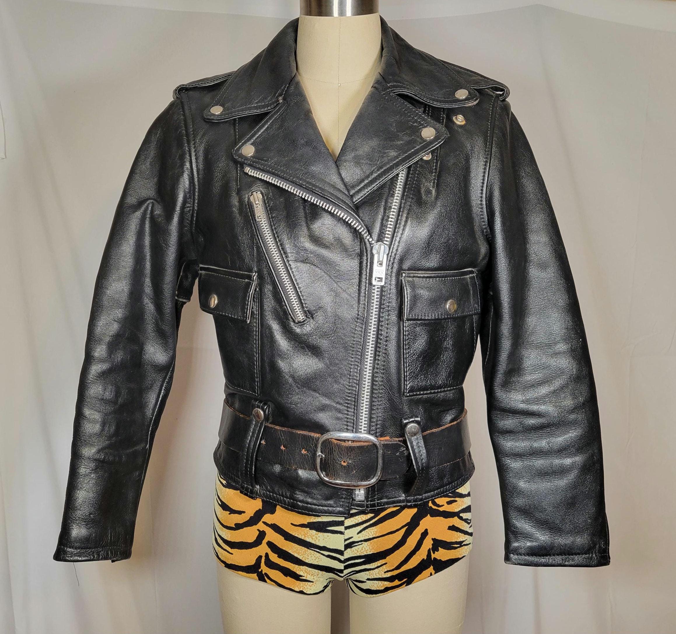 Harley-Davidson ブラックレザージャケット ヴィンテージ ヴィンテージ 1970年代 80年代 ブラックレザー ハーレーダビッドソン