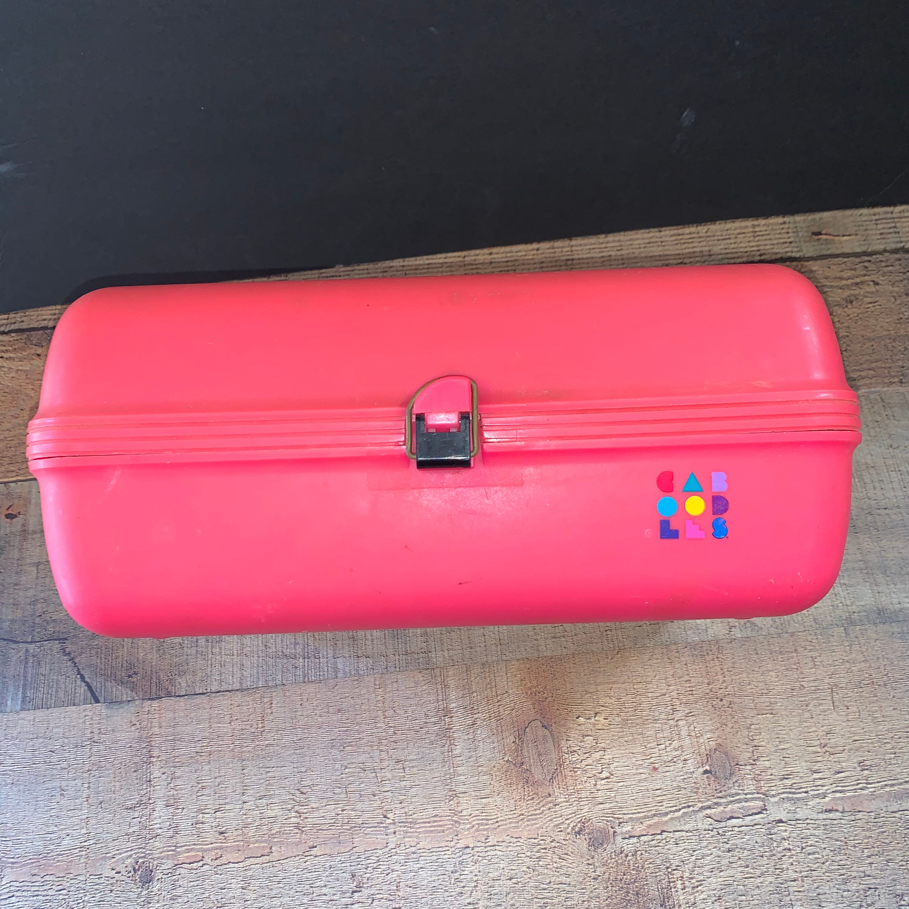 Caboodles Pretty In Classic Cosmetic Case, Hot Pink and Black