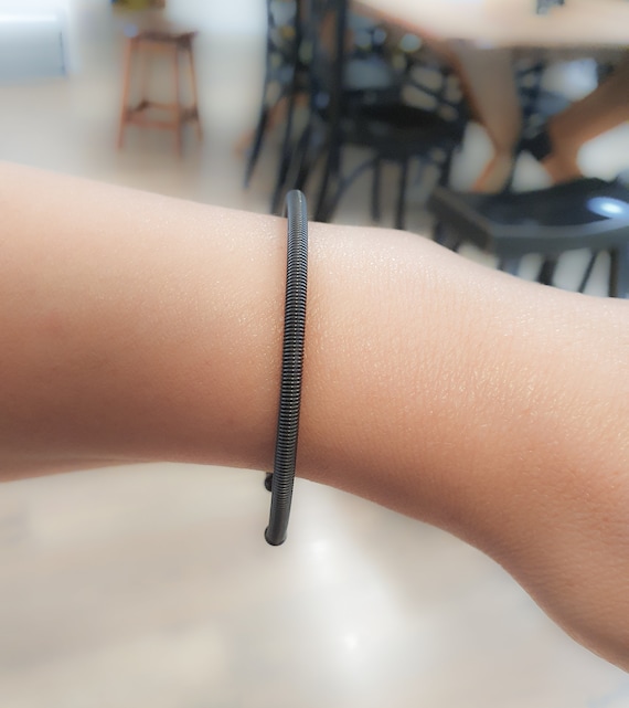 Brazalete Para Mujer, Plateado, Eslabones Delgados | Envío Gratis
