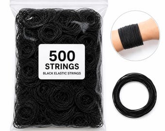 500 czarnych bransoletek sprężynowych z gitarą, hurtowa partia bransoletek spiralnych, materiały do wyrobu biżuterii z drutu pamięciowego, rękodzieło DIY