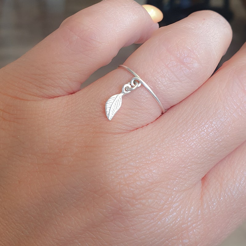 Dangle Charm Ring - Etsy