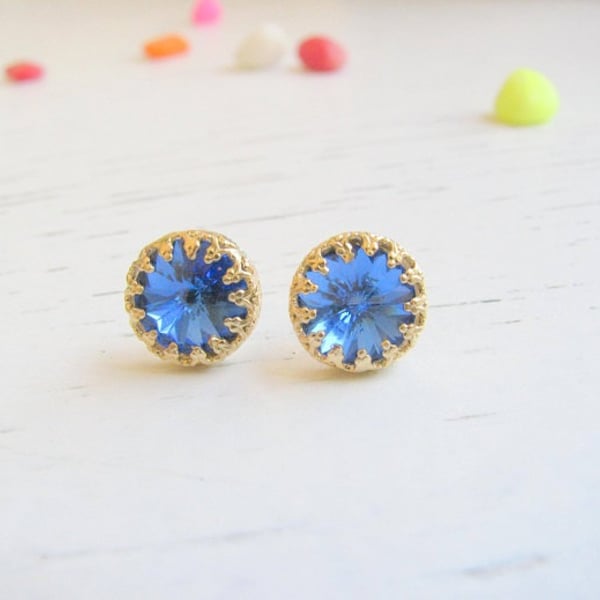 Royal Blue Stud Etsy