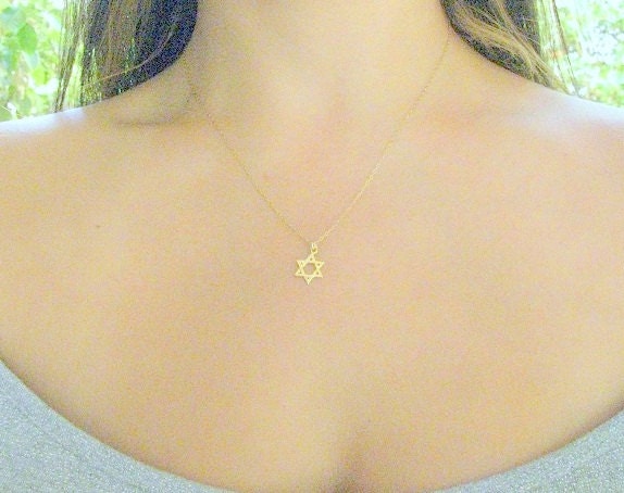 VASSAGO Davidstern Halsketting Salomon zespuntige ster talisman roestvrij staal hexagram judisch Israël sieraden voor mannen, Ajustable, Roestvrij staal, Geen edelsteen