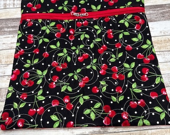 Cherry’s Project Bag | Quilted Cross Stitch Project Bag | Needlework Bag| PB372