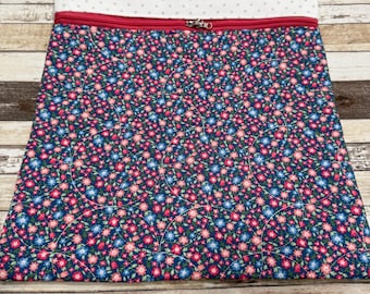 A Cat Named Stitch Fabric Line  Project Bag | Quilted Cross Stitch Project Bag | Needlework Bag| PB 366