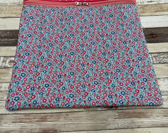 A Cat Named Stitch Fabric Line  Project Bag | Quilted Cross Stitch Project Bag | Needlework Bag| PB355