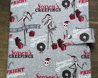 Frightful Christmas Cross Stitch Project Folio | Project Bag | Craft Folio | Craft Bag | Needlework Project Bag | Size Large | PB113