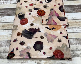 Halloween Pink Cross Stitch Project Folio | Project Bag | Craft Folio | Craft Bag | Needlework Project Bag | Size Large|PB370