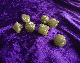 Forest Treasure Polyhedral Dice