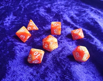 Popsicle Dream Polyhedral Dice