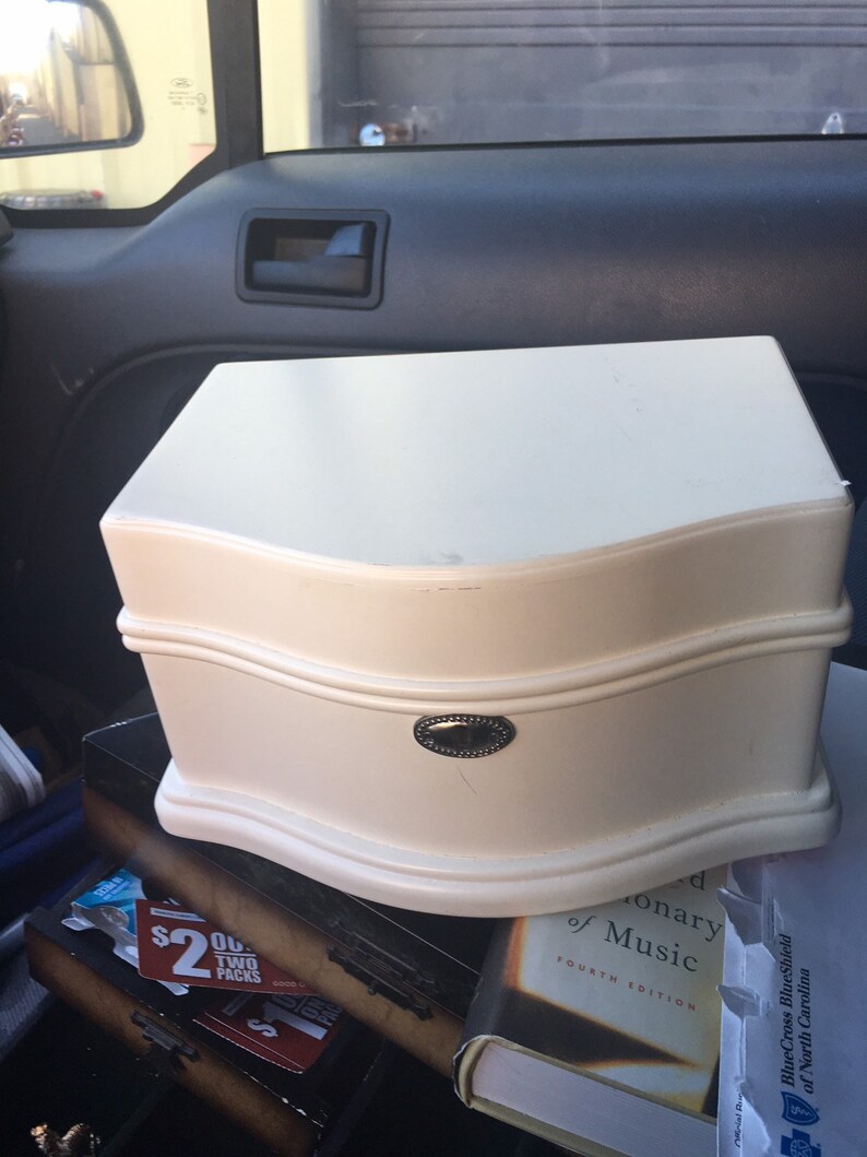 Vintage Pottery Barn Juvenile Musical Jewelry Box Free Etsy