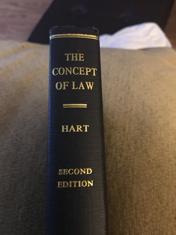 The Concept Of Law By HLA Hart free Shipping Etsy