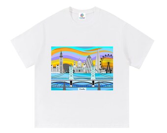 London Skyline T-Shirt | Dawn