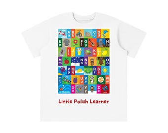 Polish Alphabet  Childrens  T-shirt