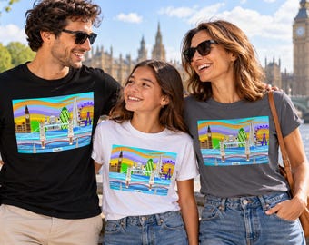 London Skyline T-Shirt | Brights