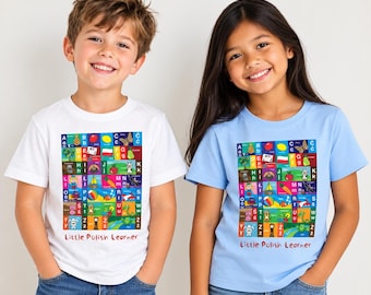 Polish Alphabet  Childrens' T-shirt