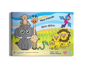 Bilingual storybook, GREEK or POLISH