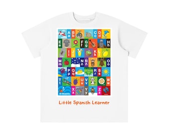 Spanish Alphabet Childrens T-shirt