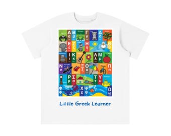 Greek Alphabet Childrens  T-shirt