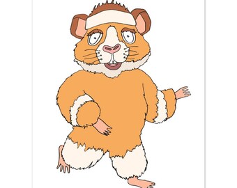 Hammy der Hamster Druck