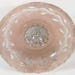 Vintage Glass Lamp Shade For Ceiling Light Fixture - Heavy Glass Stunning Pink - Very Detailed Home Restoration Decor