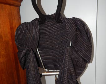 Hand Woven Black Shawl