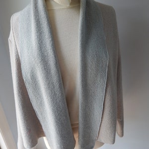 Handwoven Wool/Silk Short Jacket