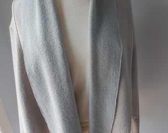 Handwoven Wool/Silk Short Jacket