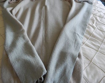 Hand Woven Blue/Gray Lap Robe