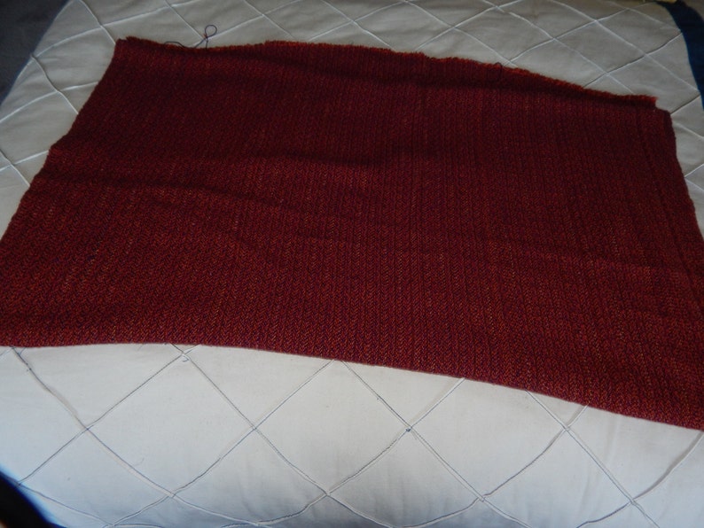 Hand Woven Broken Twill Fabric