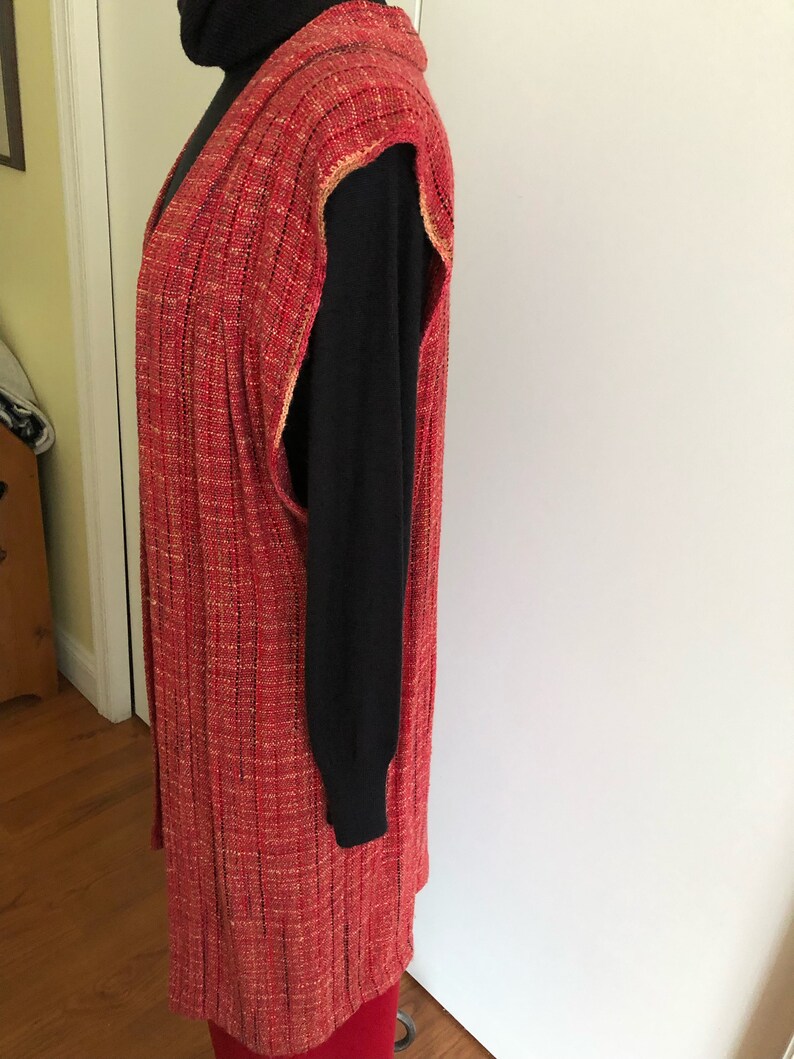 SEE WHAT HAPPENS WOVEN VEST