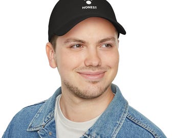 HONEST Paw Embroidered Cap, Funny Dog Lover Hat, Sarcastic Pet Gift