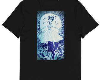 電気の妖精 - ユニセックス オーガニックコットンTシャツ