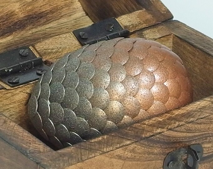 Copper Dragon Egg Ombre Gray Stone Fades to Hammered Copper Etsy