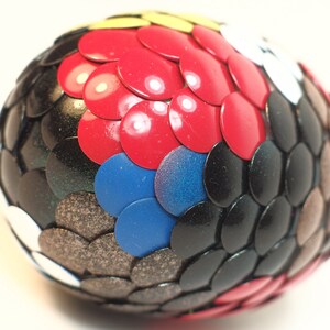 Calico Dragon Egg features multi-color scales image 7