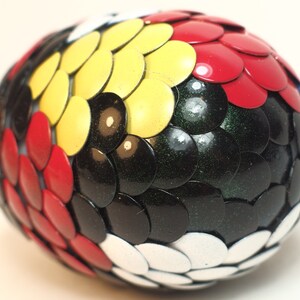 Calico Dragon Egg features multi-color scales image 6