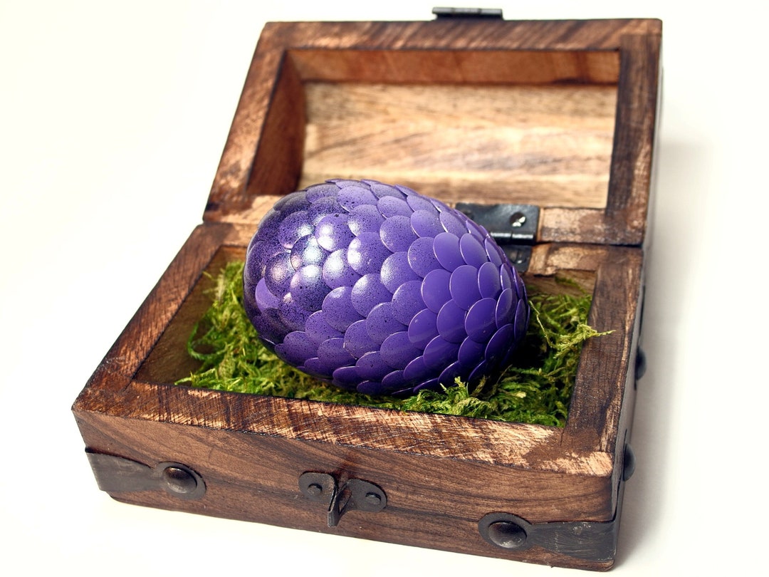 Purple Dragon Egg Fades to Black Etsy