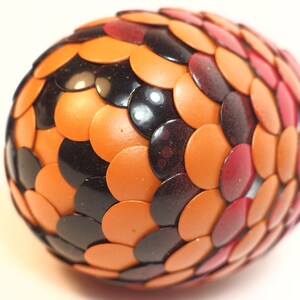 Red Dragon Egg fades to orange and black stripes image 7