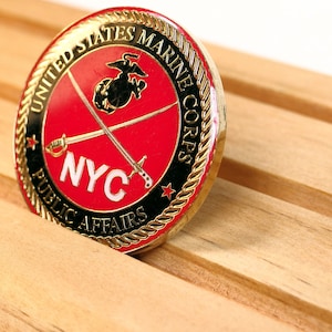 Challenge coin rack in pine displays about 18 coins