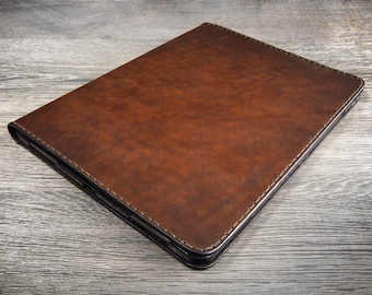 IPad Leather Case, iPad Pro 12.9 5 Genuine Leather Book Case, iPad Pro 11 3  Leather Cover, iPad Air 5, iPad 9, iPad Mini 6 Custom Case - Etsy