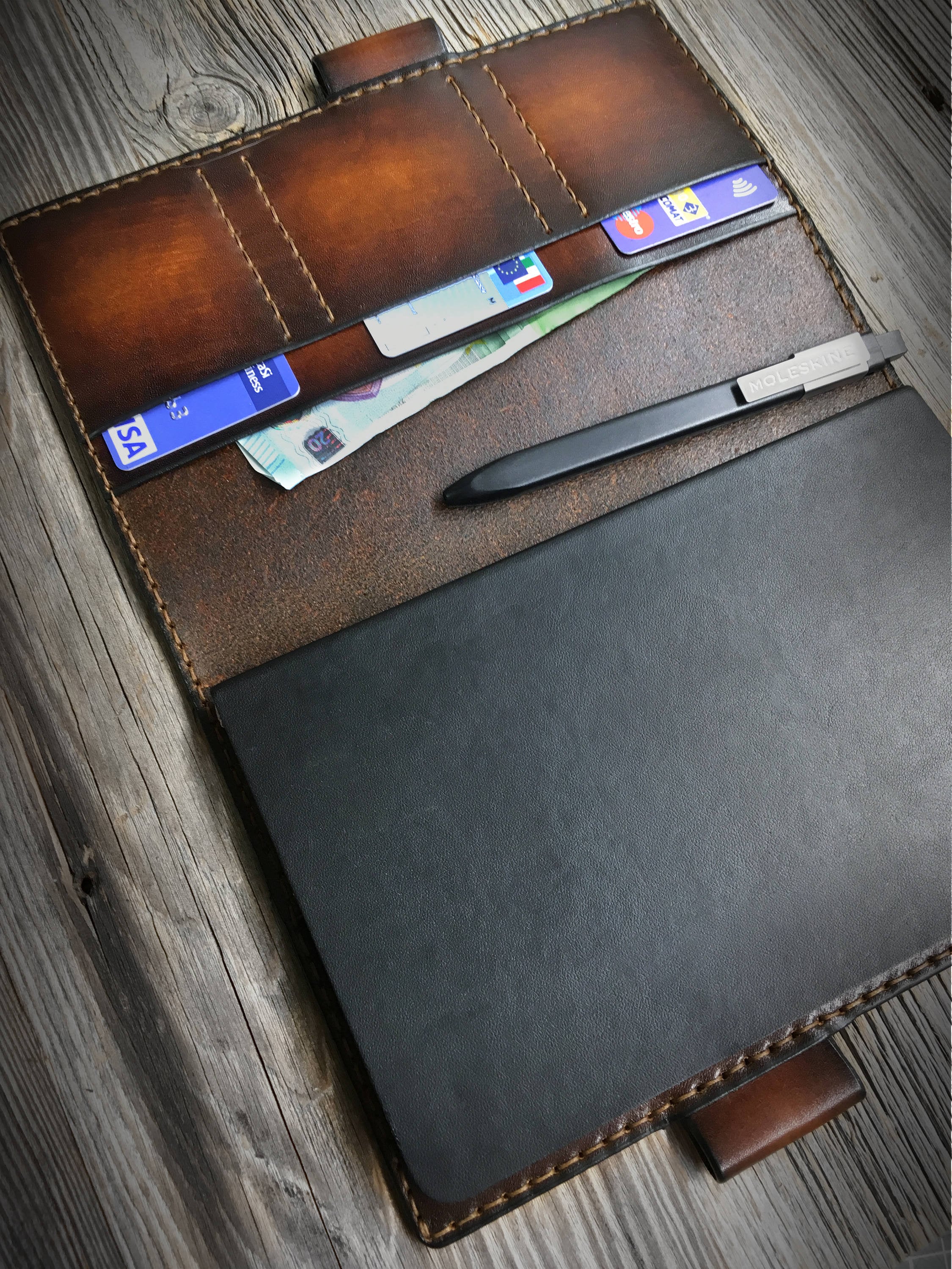 Leather Moleskine Pocket Cover,moleskine Notebook Cover,moleskine