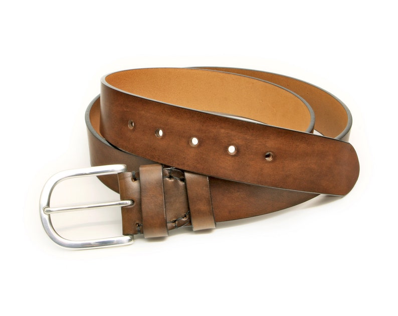 Hand Dyed Leather Belt Mens Leather Belt Womens Leather Etsy