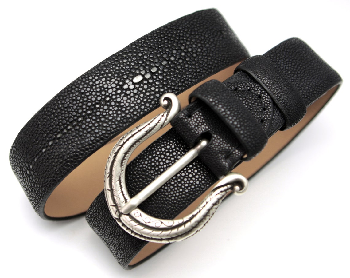 Stingray Belt Stingray Skin Belt Luxury Stingray Belt Etsy