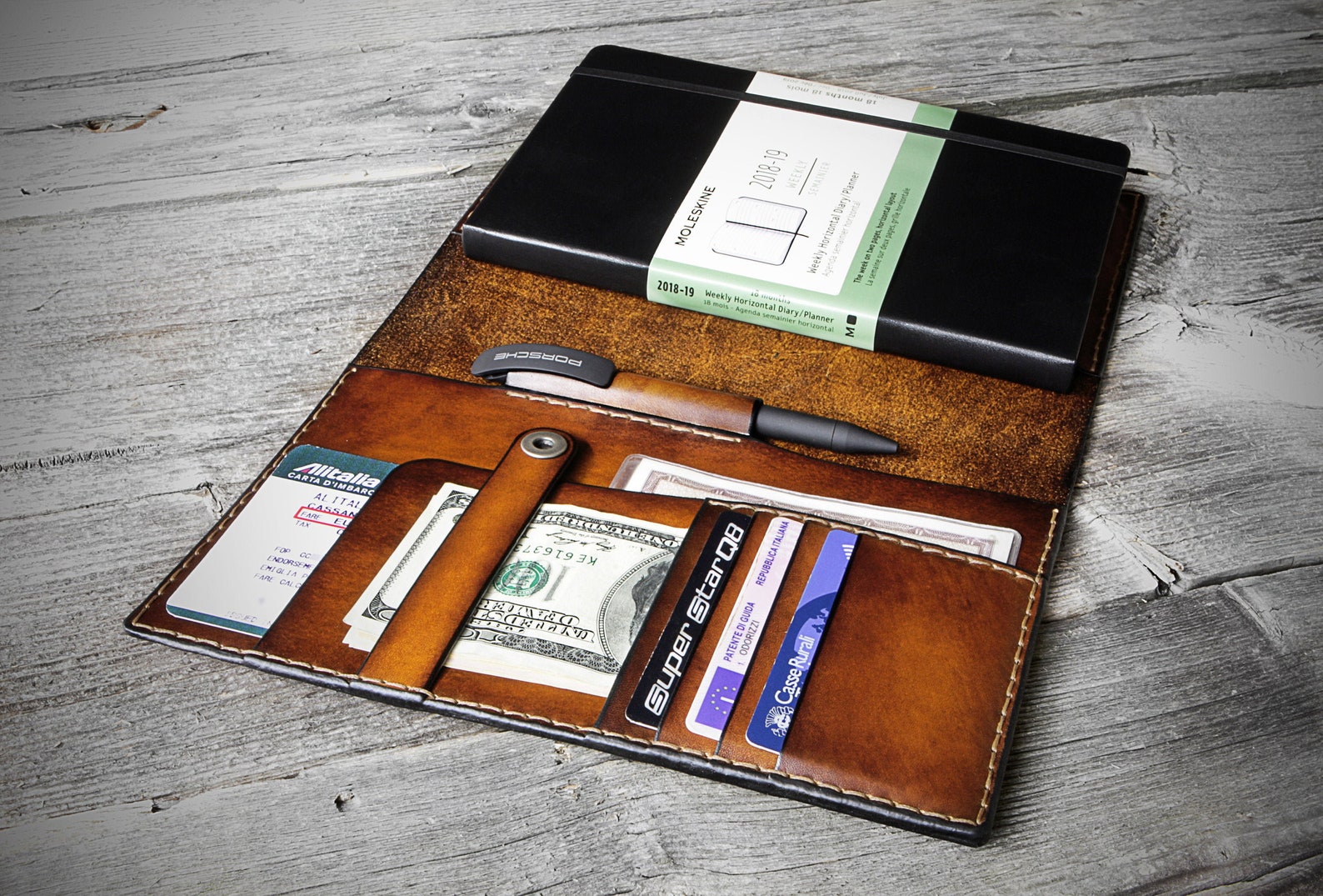 Italian Leather Moleskine Classic Cover Moleskine Cahier / Etsy UK