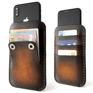 Galaxy Buttons ポケットレザースリーブ、Galaxy S24 Ultra レザーケース、Galaxy S24 Plus、S23、S22 ウォレットカバー、カードホルダー付き、カスタムサイズ