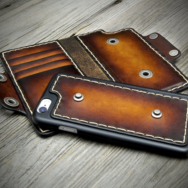 Detachable Italian Leather iPhone 17 Pro Max / Air Case, Custom Fit for All Models