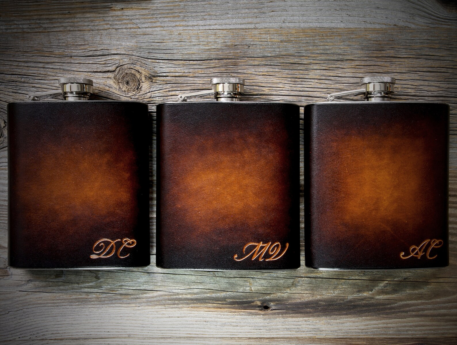 Flasks for Groomsmen Personalized Flask Set Engraved Wedding Etsy